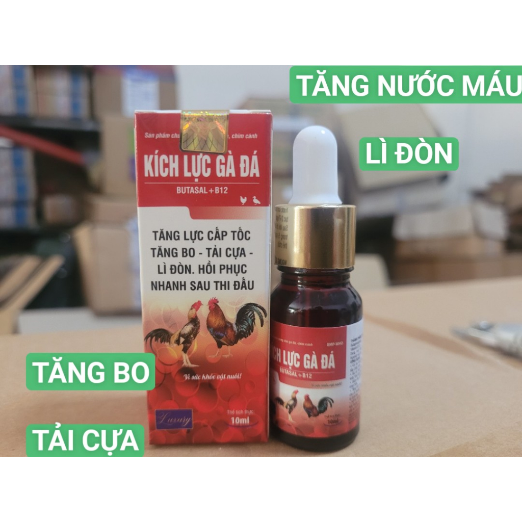Kích lực gà đá buta+ B12 :10ml