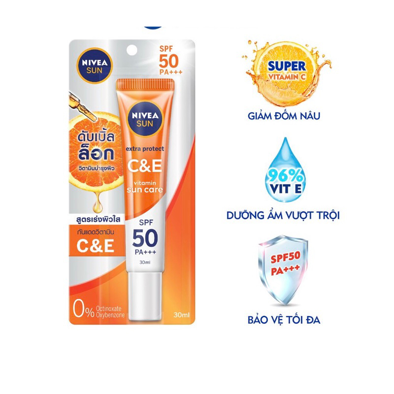 Serum Chống Nắng NIVEA SUN BÁN RẺ NGHỈ BÁN