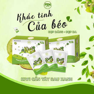 Bột trà trái cây kiwi-Emodetox