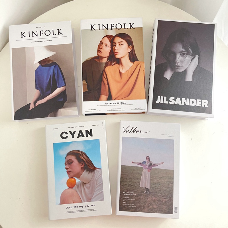 Mô hình Sách giả trang trí, Sách decor bàn làm việc, trang trí nhà cửa và làm đạo cụ chụp ảnh