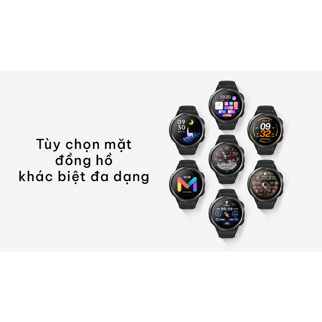 Đồng Hồ Thông Minh Mibro GS Chính Hãng - Pin 24 Ngày - Định Vị GPS - Màn hình Amoled HD