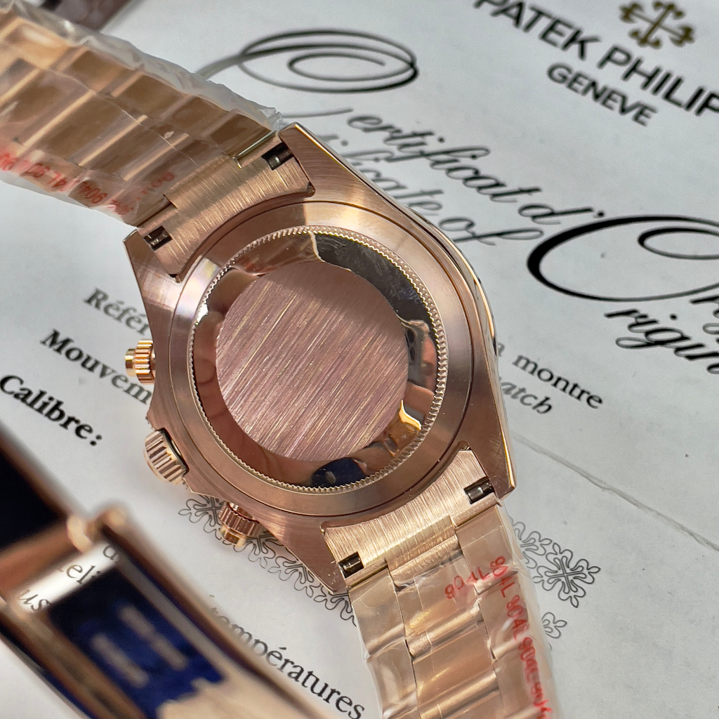 Đồng hồ Nam Rolex 7 màu 6kim  máy nhật chạy cơ Automatic size 41mm nhiều màu