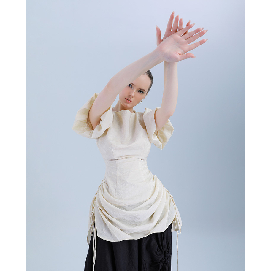 ÁO RÚT DÂY SƯỜN NUSSTUDIO - ALINE TOP