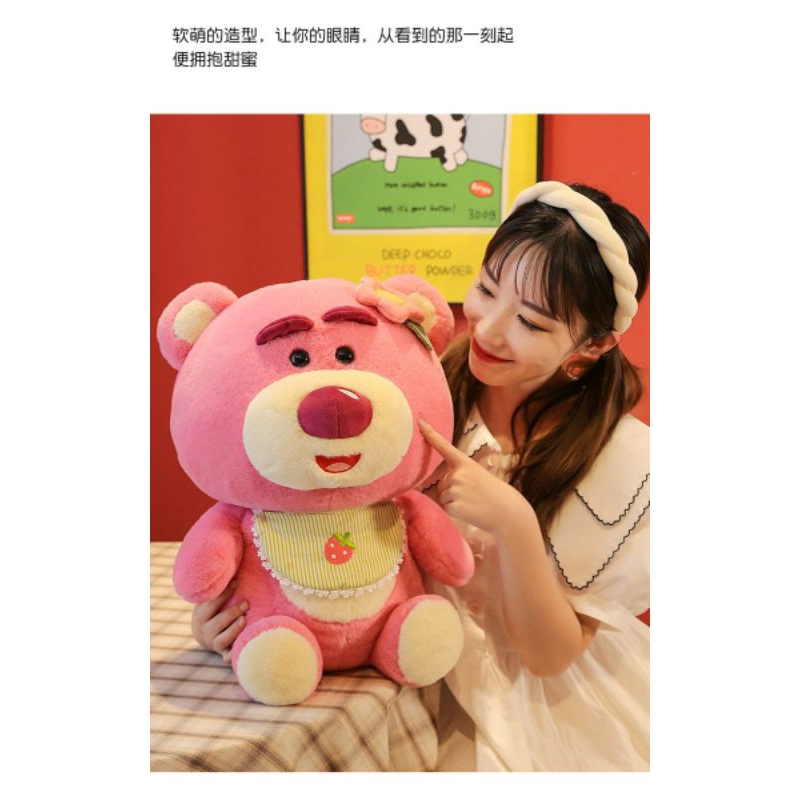 Gấu dâu mang yếm, gấu dâu lotso giao hỏa tôc