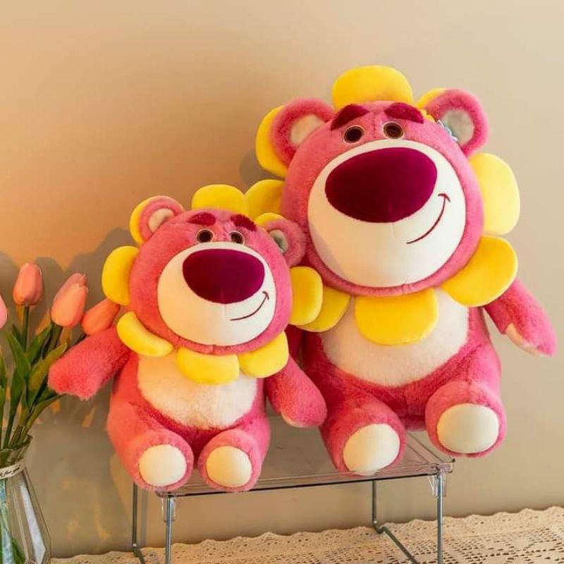 Gấu dâu lotso mặt hoa, gấu dâu lotso có mùi thơm dâu