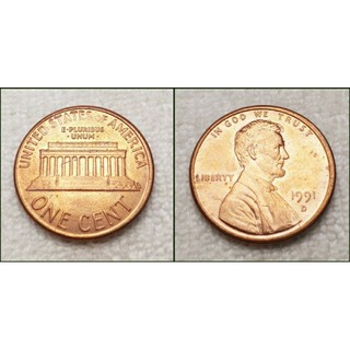 🇺🇸 Đồng Xu 1 Cent Đô La Mỹ Thật 100%