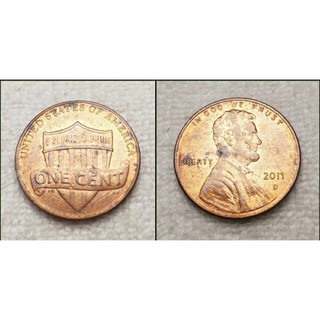 🇺🇸 Đồng Xu 1 Cent Đô La Mỹ Thật 100%