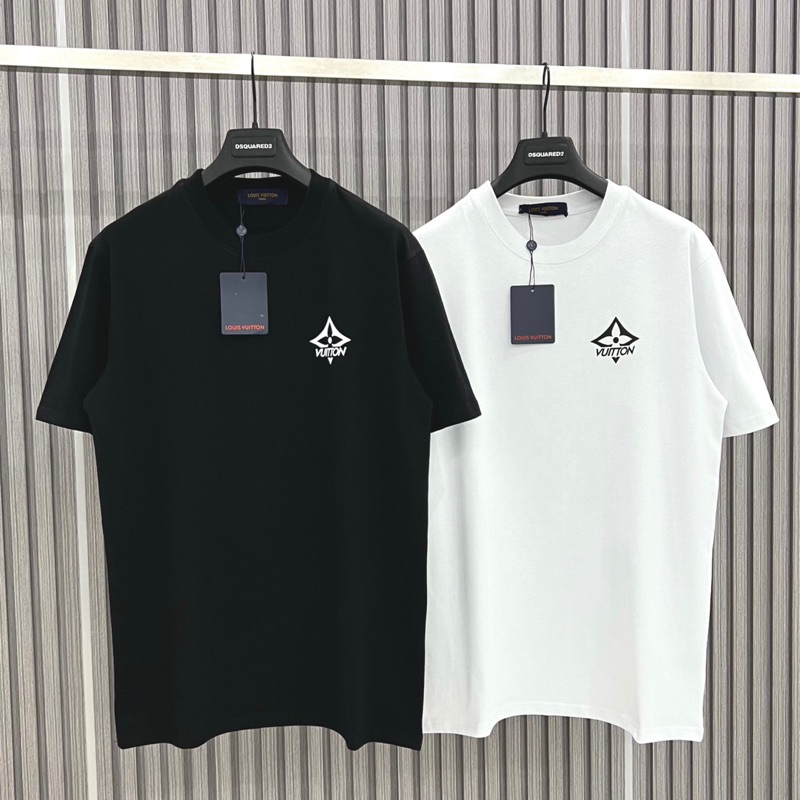 Áo Thun Unisex LV - Chất Cotton - Đầy Đủ Tag