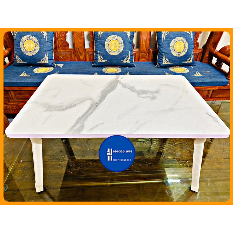 Bàn học ngồi bệt , chân nhựa nhập khẩu gấp gọn kt 40/60cao 28cm