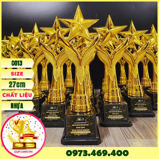 Cup vinh danh lưu niệm, thể thao bóng đá, bóng chuyền, thẩm mỹ, cup sự kiện rẻ đẹp