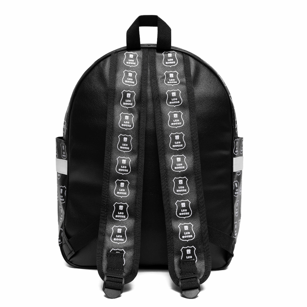 Balo Backpack Unisex, Backpack Leo - Màu Đen