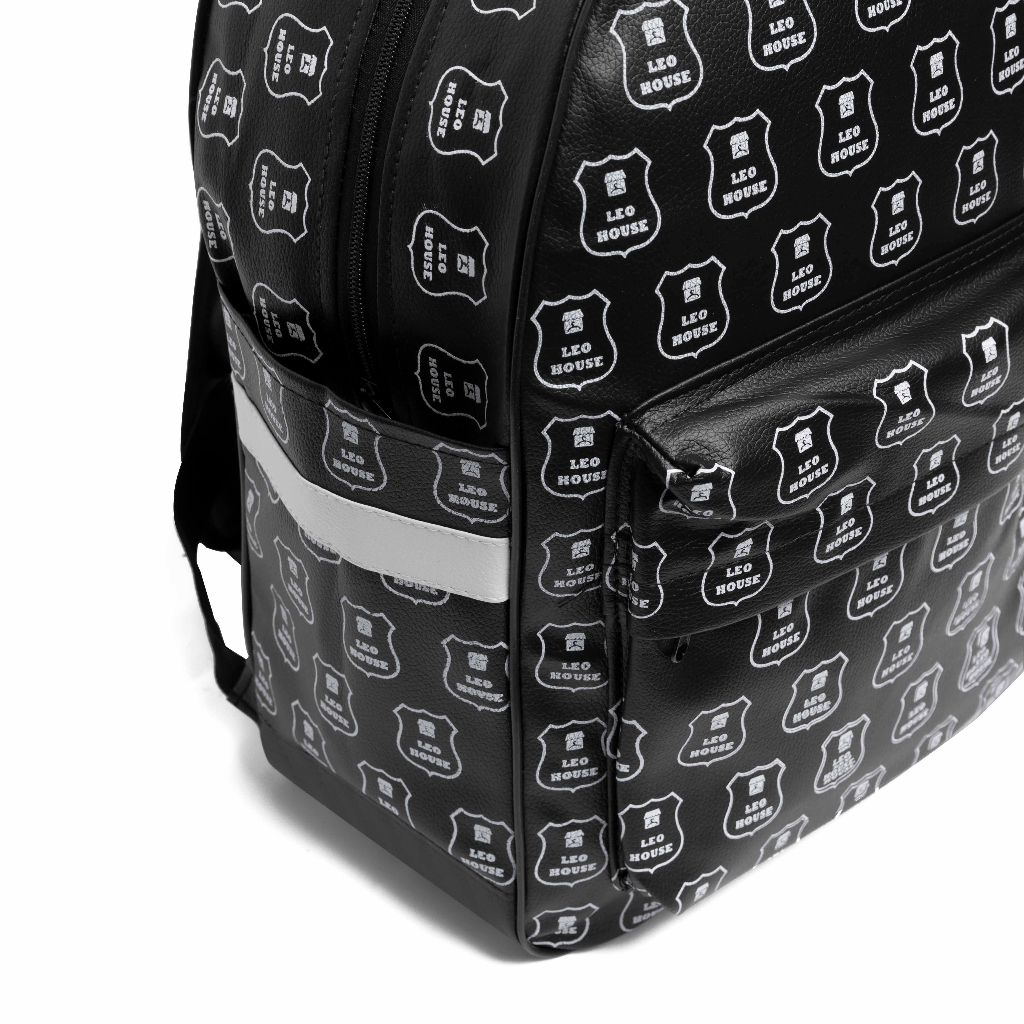 Balo Backpack Unisex, Backpack Leo - Màu Đen