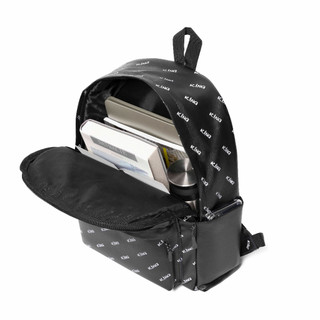 Balo Backpack Unisex, Cặp Backpack King 4 - CHữ Đen