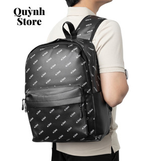 Balo Backpack Unisex, Cặp Backpack King 4 - CHữ Đen