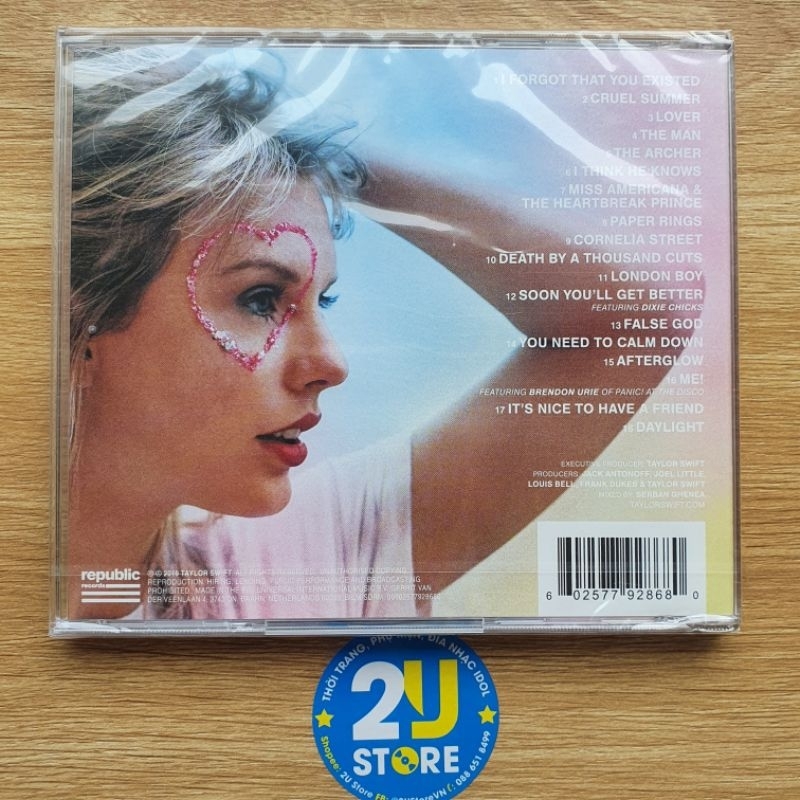 CD Album Lover - Taylor Swift