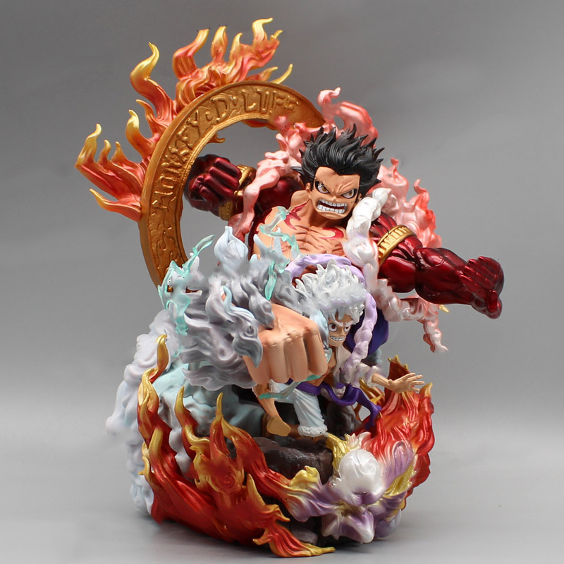 Mô hình luffy gear 4 2 trạng thái - mô hình one piece