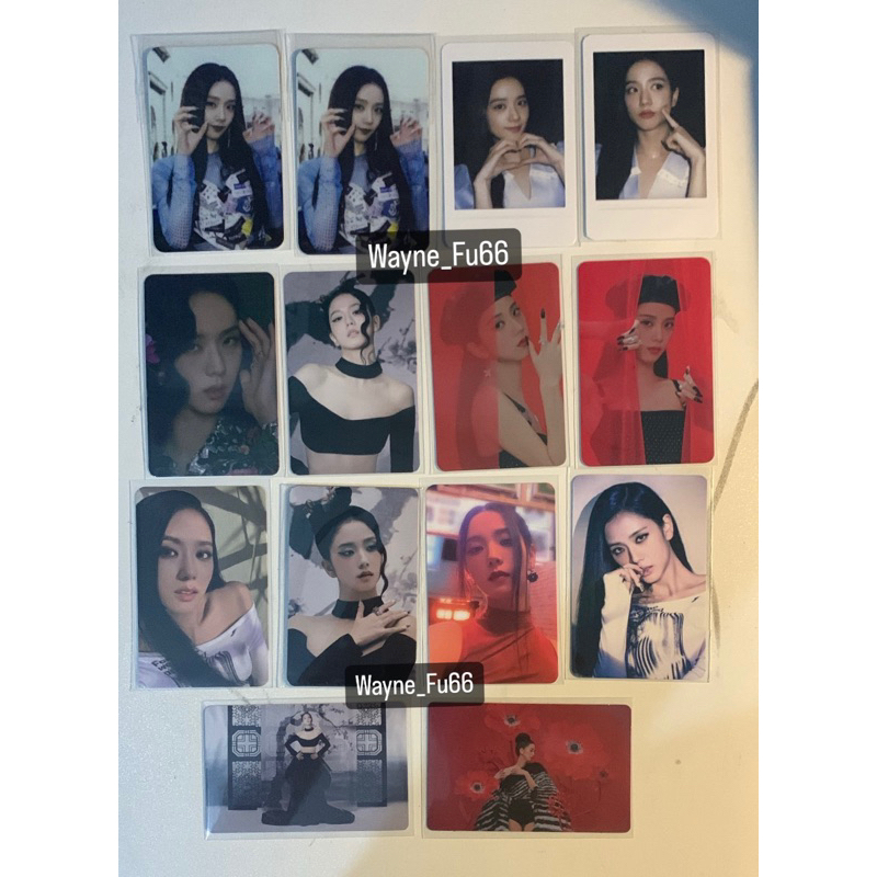 Card ảnh thẻ Jisoo YGSelect, Weverse album “Me” nhóm nhạc Blackpink chính hãng