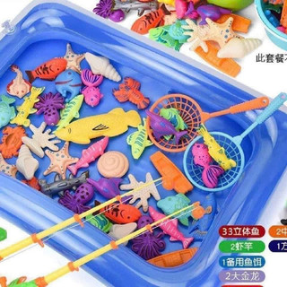 Bộ Đồ Chơi Câu Cá Cho Bé Kèm Bể Phao