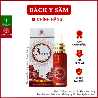 Bách y sâm 03 plus 30ml mẫu mới thượng phẩm tái tạo da nuôi da từ gốc size mini