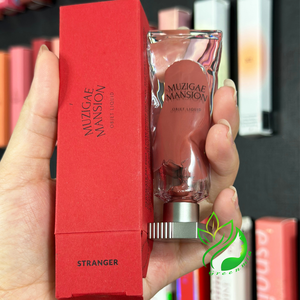 Son Muzigae Mansion Objet Liquid 003 Stranger Hồng Cam đất Son Hữu Cơ Thuần Chay
