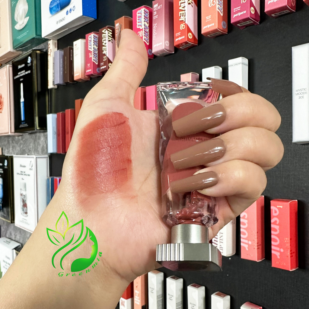 Son Muzigae Mansion Objet Liquid 003 Stranger Hồng Cam đất Son Hữu Cơ Thuần Chay