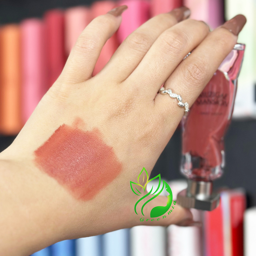 Son Muzigae Mansion Objet Liquid 003 Stranger Hồng Cam đất Son Hữu Cơ Thuần Chay