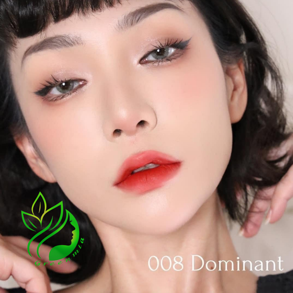 Son Muzigae Mansion Objet Liquid 008 Dominant Màu Đỏ Lạnh Son Hữu Cơ Thuần Chay