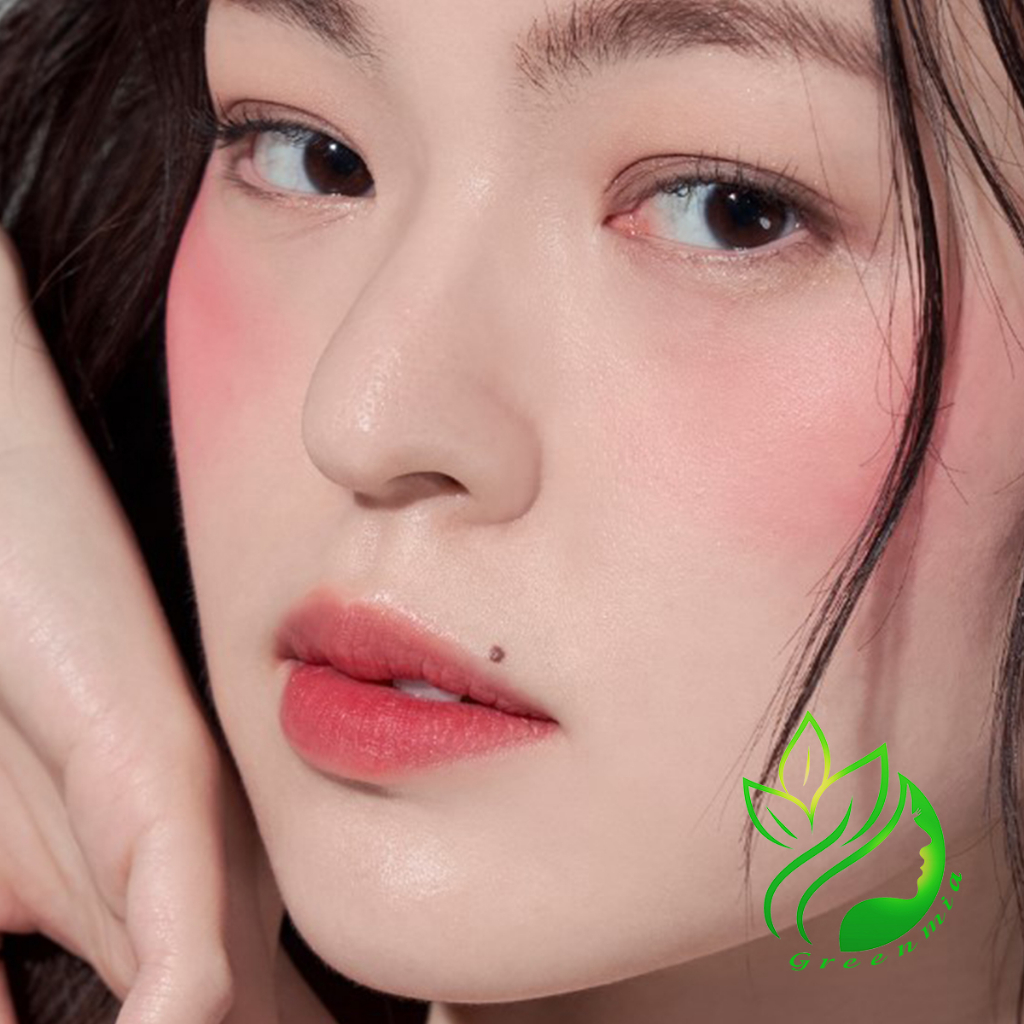 Son Muzigae Mansion Objet Liquid 005 Stunning Hồng Đào Son Hữu Cơ Thuần Chay