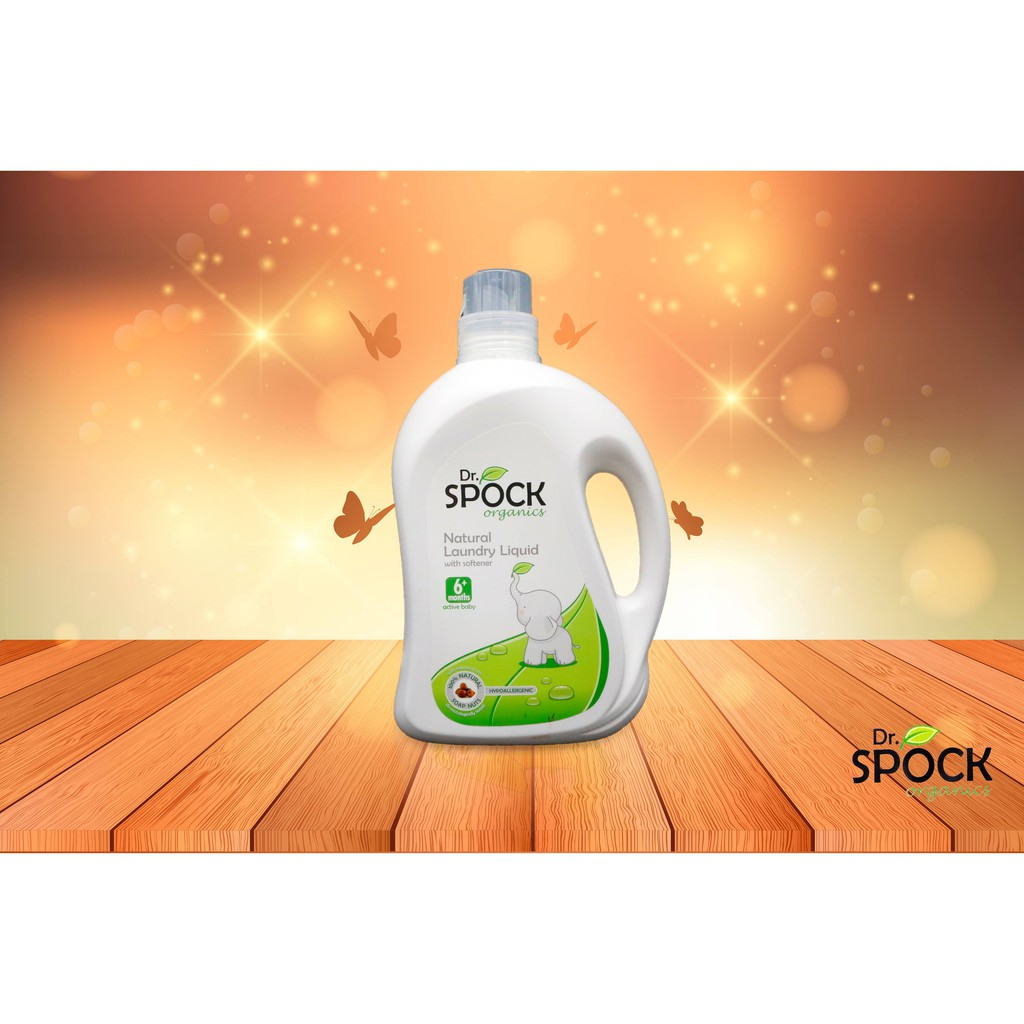 Nước giặt xả thiên nhiên Dr. Spock Organics (6M+)_2000ml