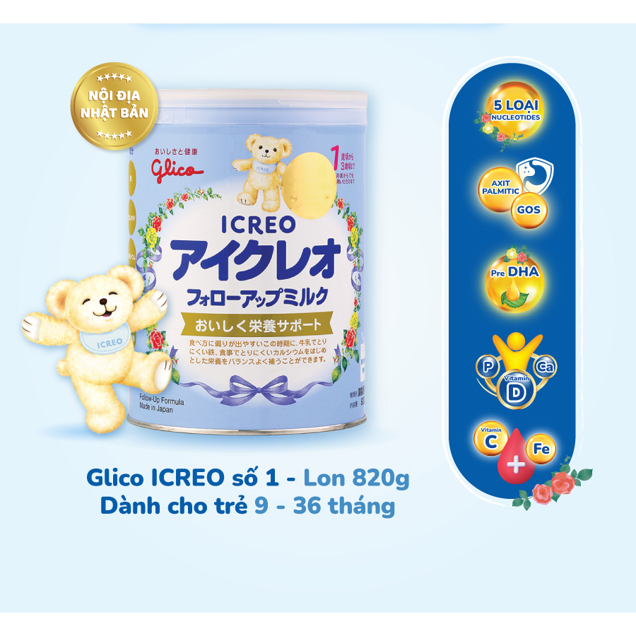 Glico Icreo Nhật Bản số 1 820g