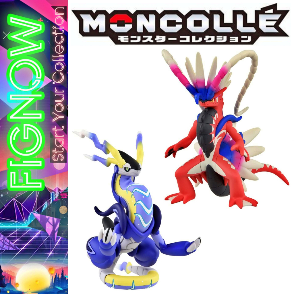 [NEW] Mô hình đồ chơi chính hãng Takara TOMY Moncolle Pokemon Koraidon & Miraidon - Pokemon Scarlet & Violet