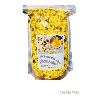 Trà hoa cúc vàng 100g sấy khô nguyên bông hàng loại 1 tự nhiên