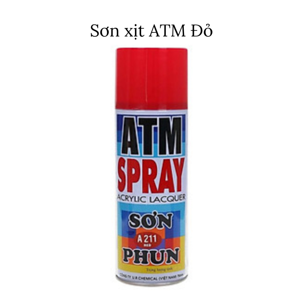 Bình Sơn Phun Xịt ATM A211 400ml (Đỏ)