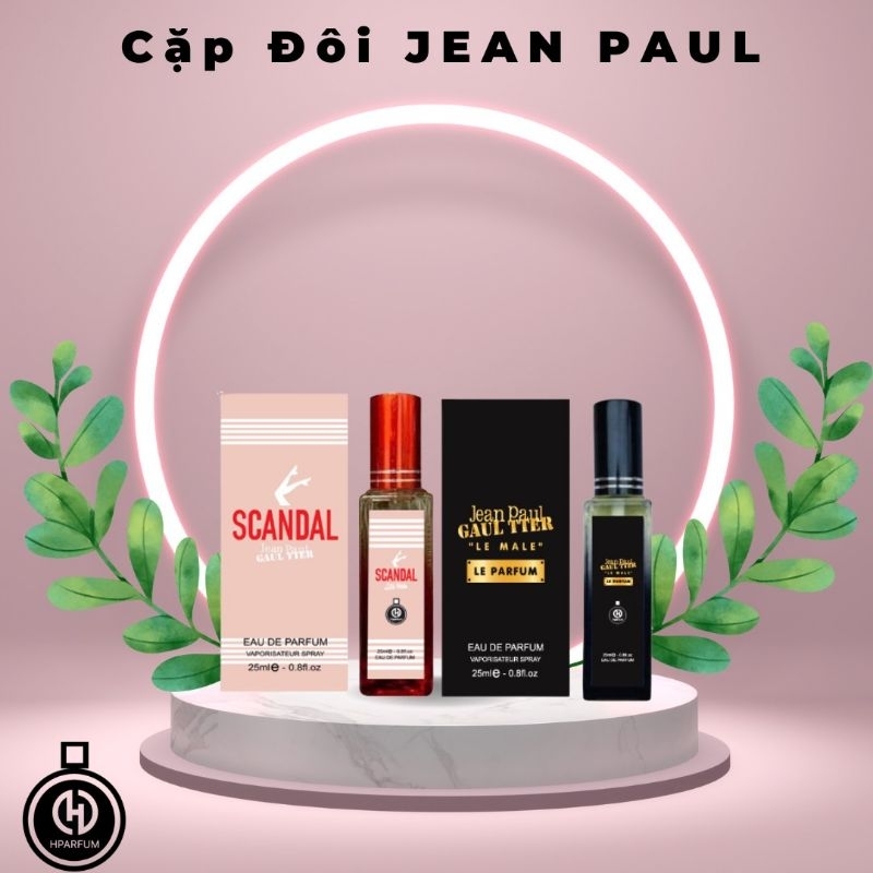 Cặp đôi nước hoa JEAN PAUL GAUL TTER 25ml [ Siêu Sale ]