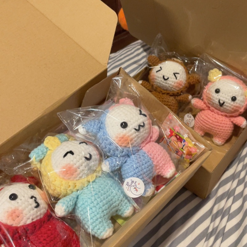 Móc khoá cung hoàng đạo handmade len