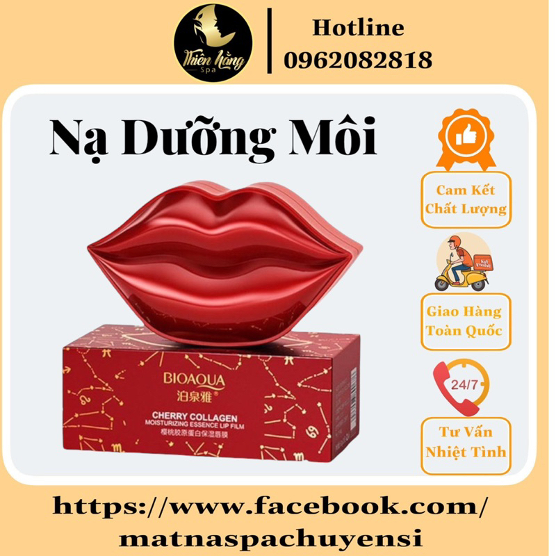 Full Hộp 20m Nạ Dưỡng Môi Bioaqua Chính Hãng