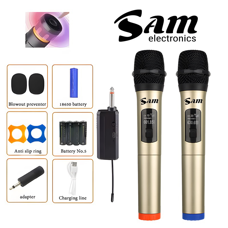 MIC KHÔNG DÂY 003 karaoke củ liền chống hú cao