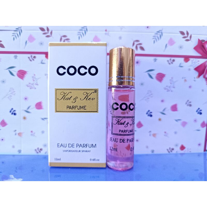 Nước Hoa Lăn Tinh Dầu COCO kat&kev 12ml lưu hương 12h