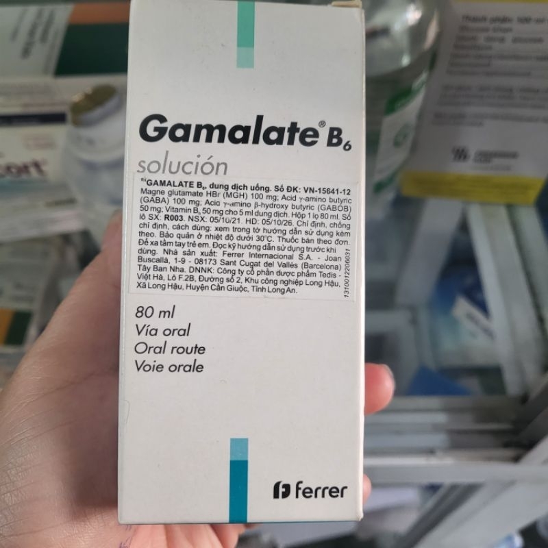 gamalate b6 siro 60ml