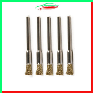 Chổi đánh gỉ trục 3mm sợi đồng (chổi chụm)