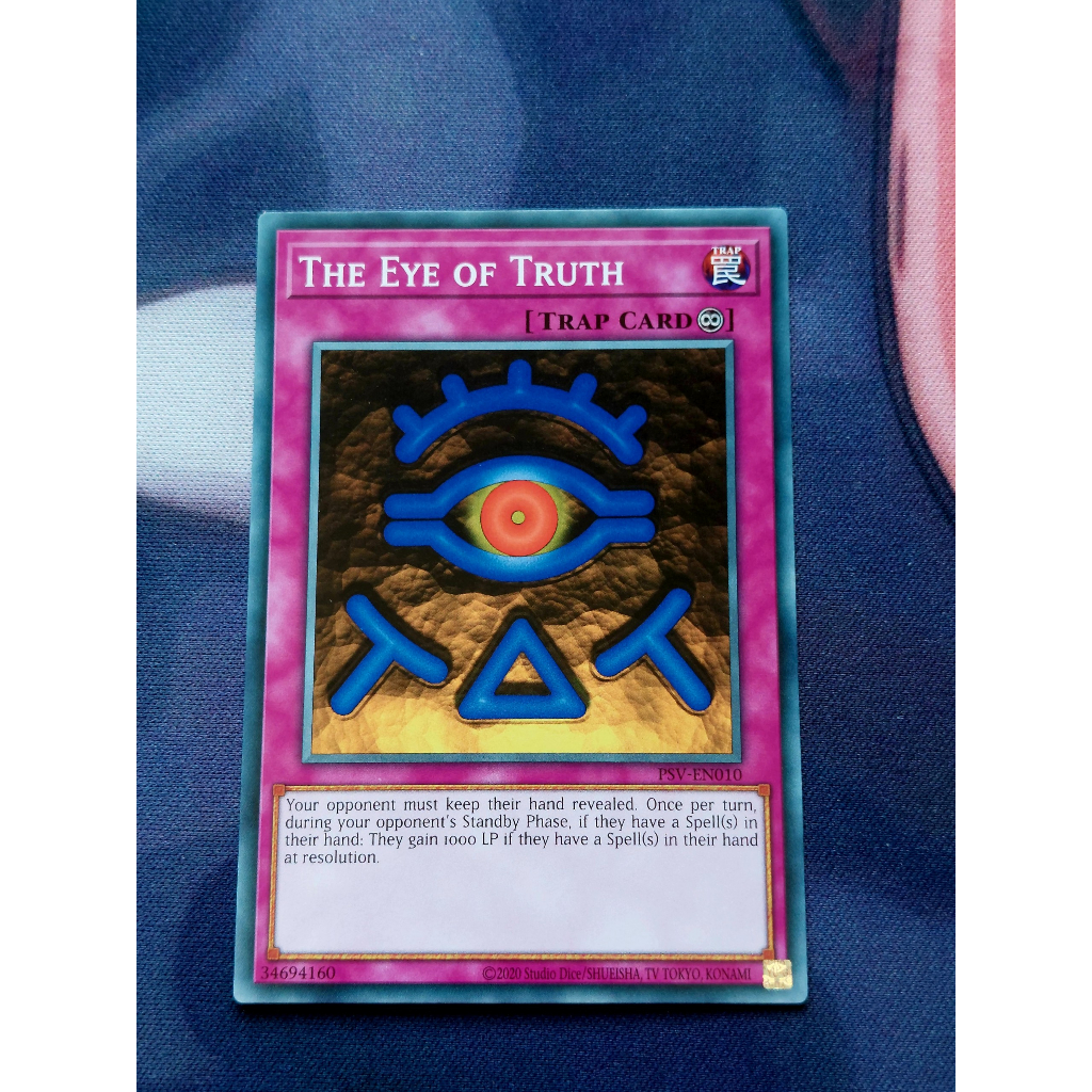 Thẻ Bài Yugioh Trap The Eye of Truth - PSV-EN010 - Common
