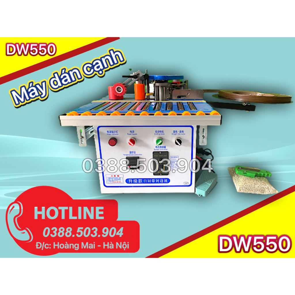 Máy dán cạnh DW550