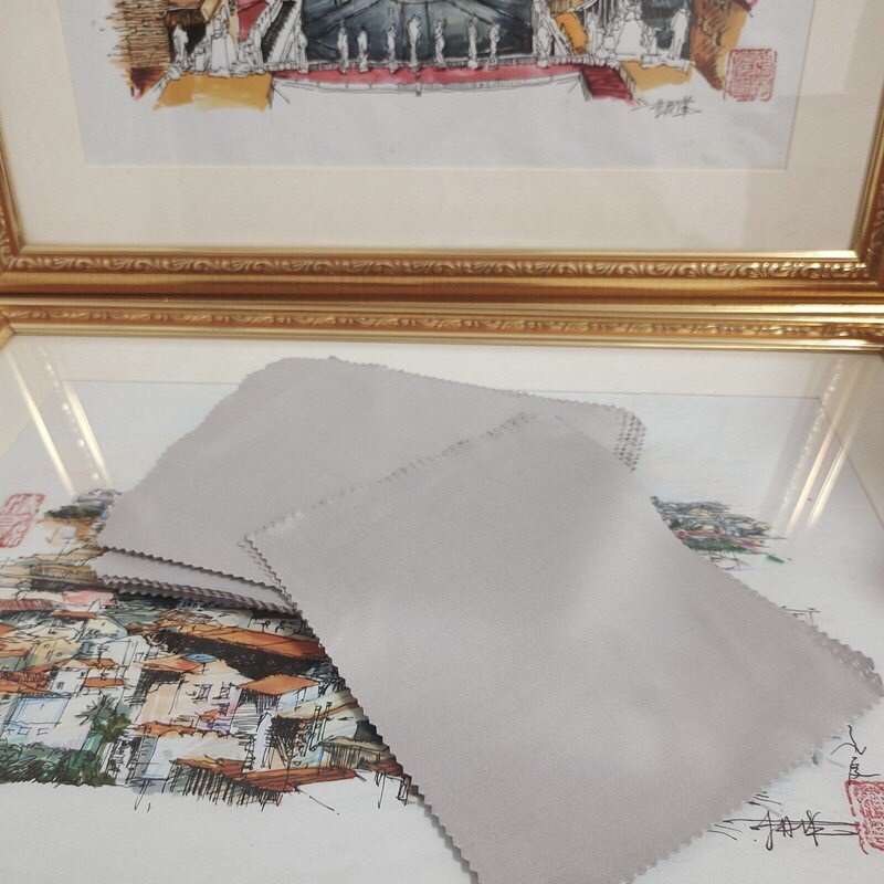 Khăn lau màn hình loại tốt mịn lau siêu sạch 15x15cm lau màn hình macbook, laptop, điện thoại