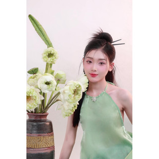 Áo yếm tơ áo yếm chụp sen