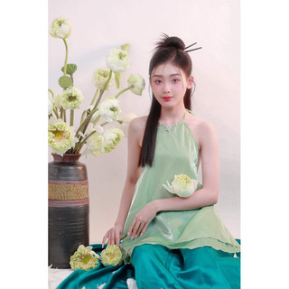 Áo yếm tơ áo yếm chụp sen