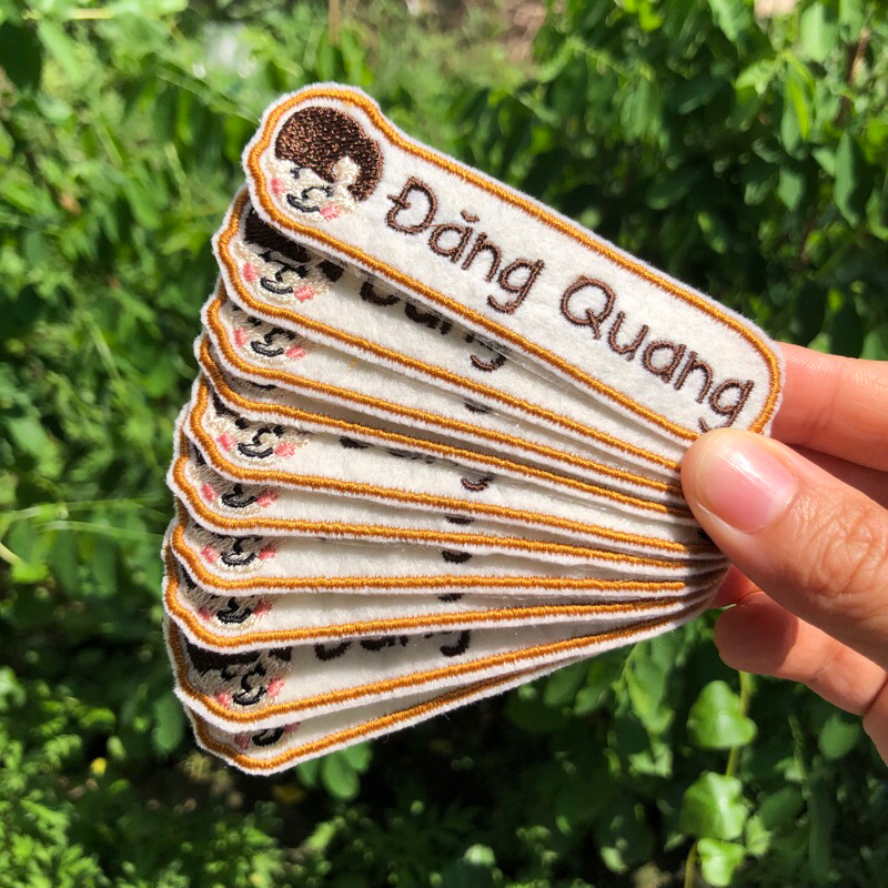 TEDDYBEAR🐻 PATCH ỦI / MIẾNG VÁ Thêu Tên Bé - Thêu Phù Hiệu - Thêu Vi Tính - dùng để ủi -may vào áo, quần, cặp, balo