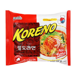 Mì koreno vị kim chi 100g - hàn quốc