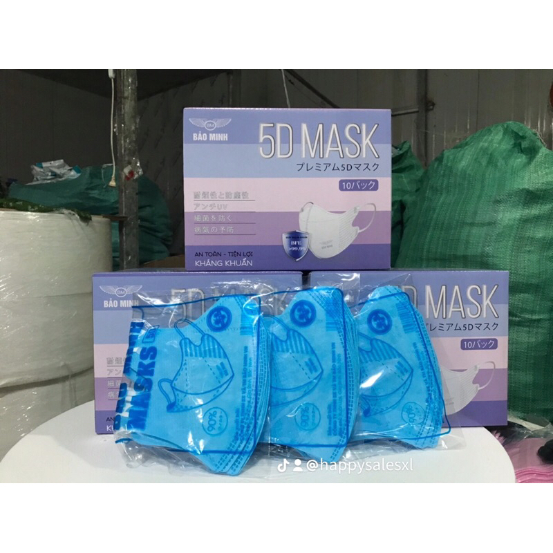 Rẻ nhất shopee  thùng 200 chiếc khẩu trang 5D