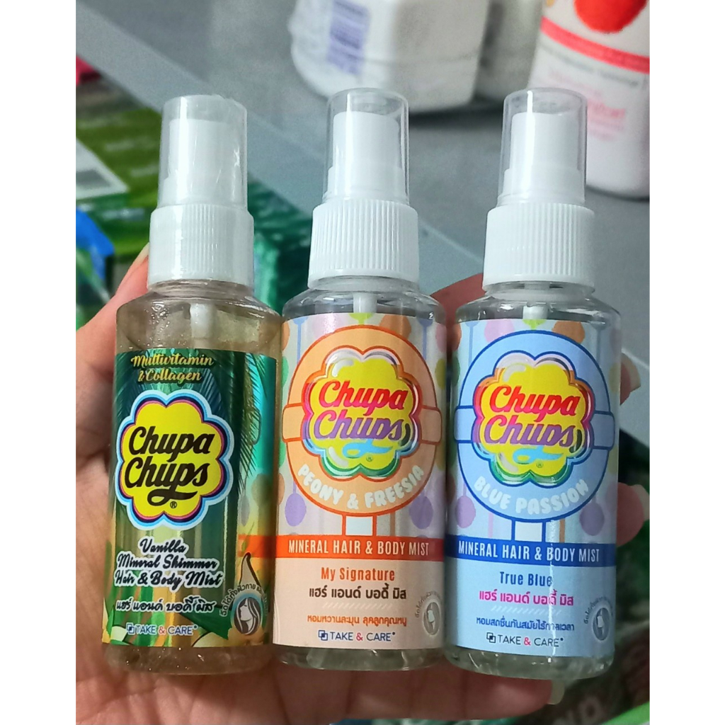 XỊT THƠM TÓC VÀ BODY 2IN1 HAIR & BODY MIST CHUPA CHUPS THÁI