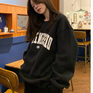 Áo sweater nữ form rộng Áo sweater ullzang nữ form rộng oversize kẻ quảng châu giá rẻ unisex 2022